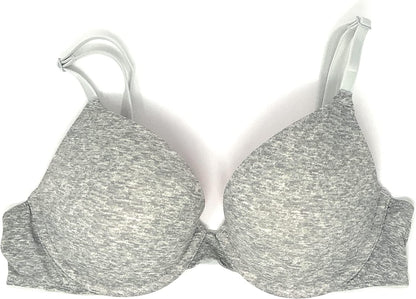 Victoria'S Secret Pink Wear Everywhere Push-Up Bra Heather Gray / 34B