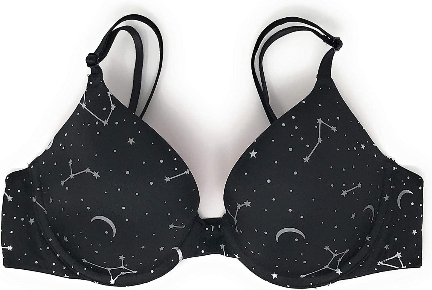 Victoria'S Secret Pink Wear Everywhere Push-Up Bra Constellation / 36C