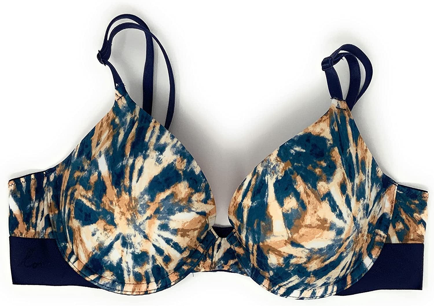 Victoria'S Secret Pink Wear Everywhere Push-Up Bra Autumn Tie-dye / 38B