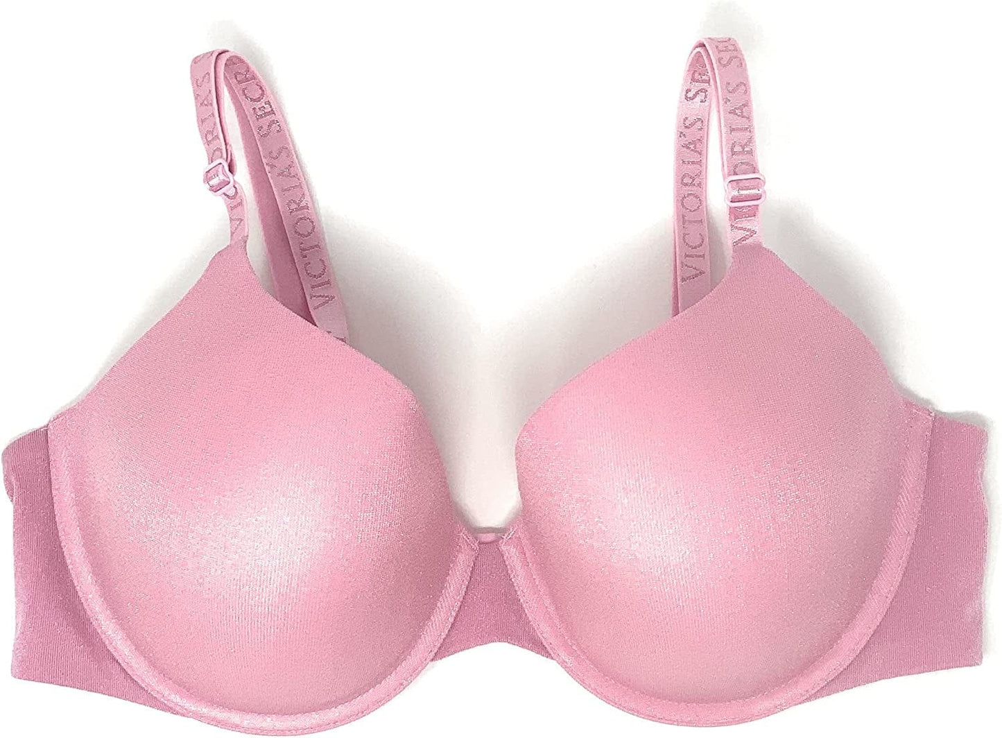 Victoria'S Secret T-Shirt Lightly Lined Demi Bra Pink Shine / 38C