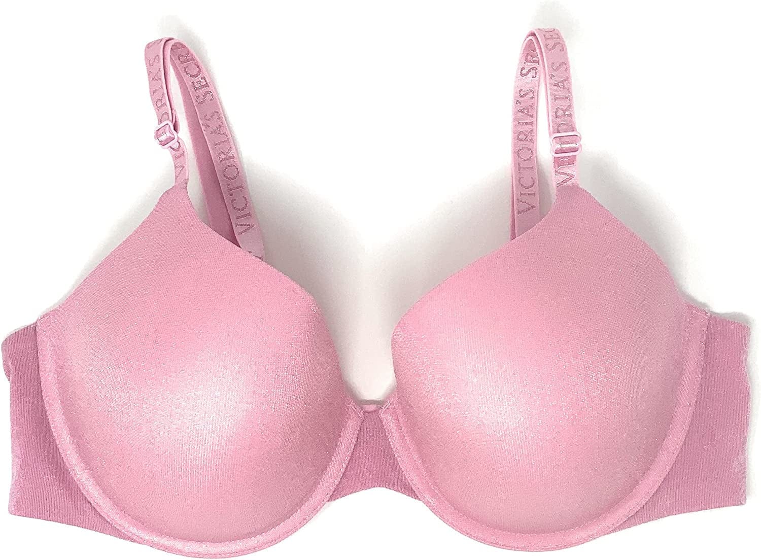 Victoria'S Secret T-Shirt Lightly Lined Demi Bra Pink Shine / 38C