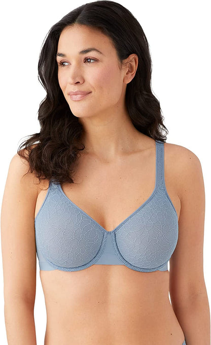 Wacoal Women'S All Edge Underwire Bra Country Blue / 36G