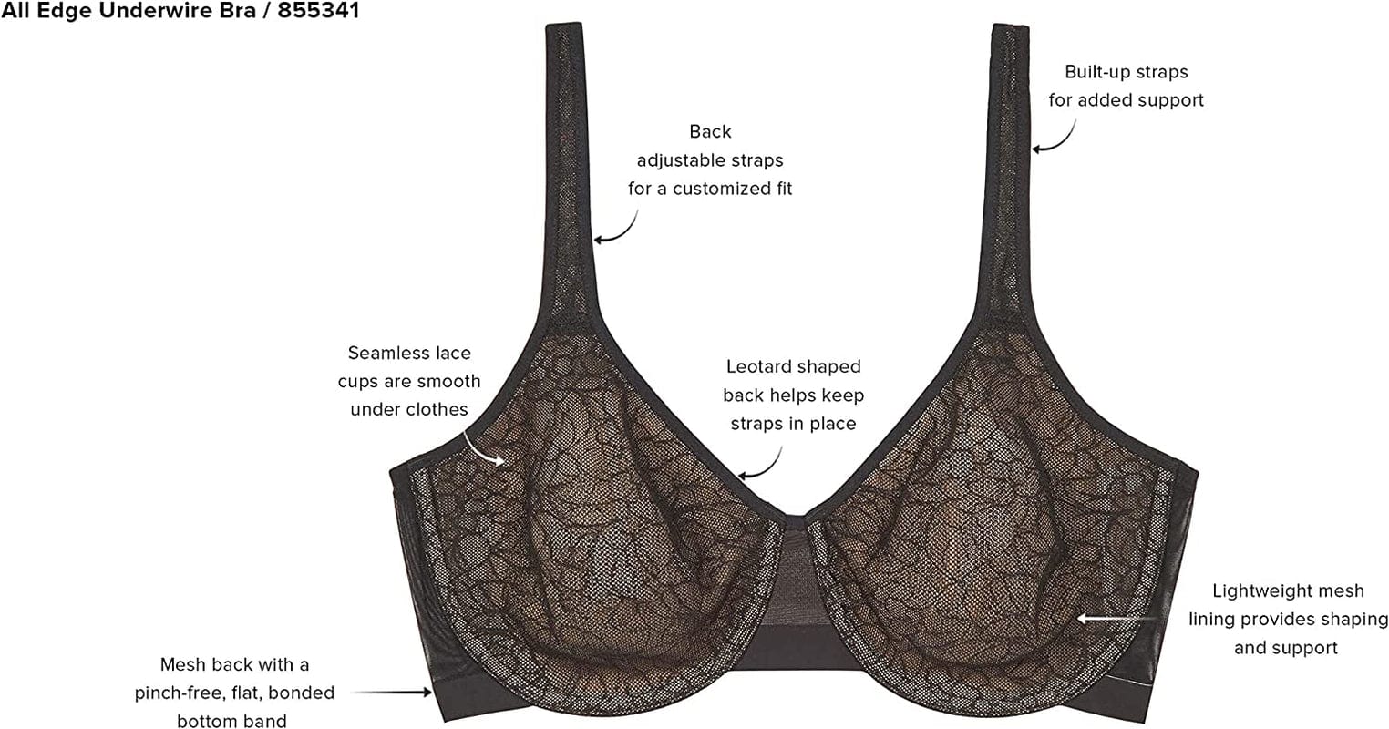 Wacoal Women'S All Edge Underwire Bra