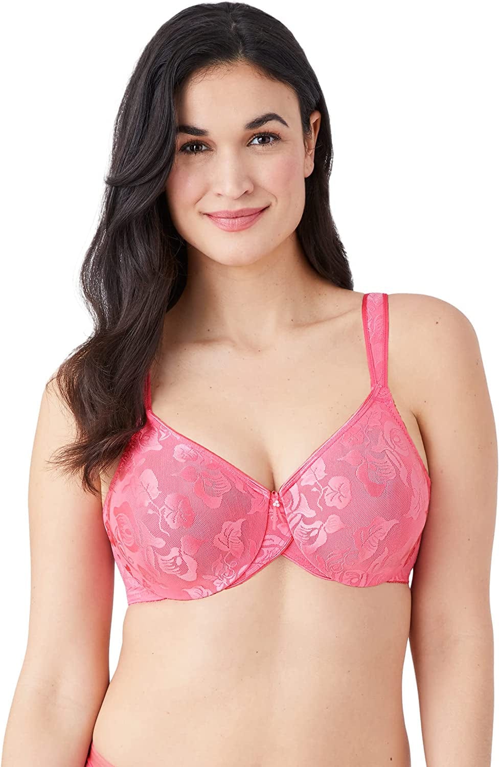 Wacoal Women'S Awareness Full Figure Underwire Bra Pink Lemonade / 36G