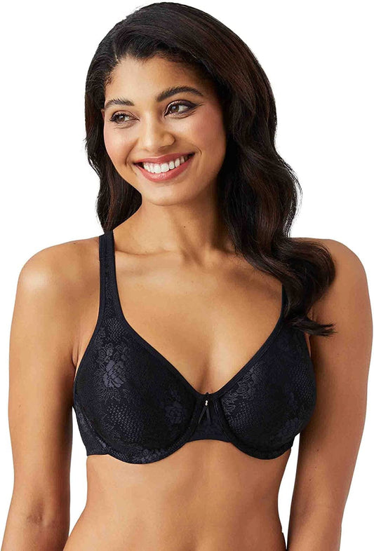 Wacoal Women'S Clear and Classic Underwire Bra Black / 34C