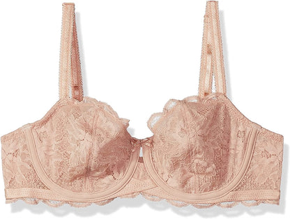 Wacoal Women'S Fire and Lace Underwire Bra Mahogany Rose / 34D