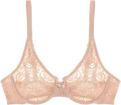 Wacoal Women’S Halo Lace Underwire Bra