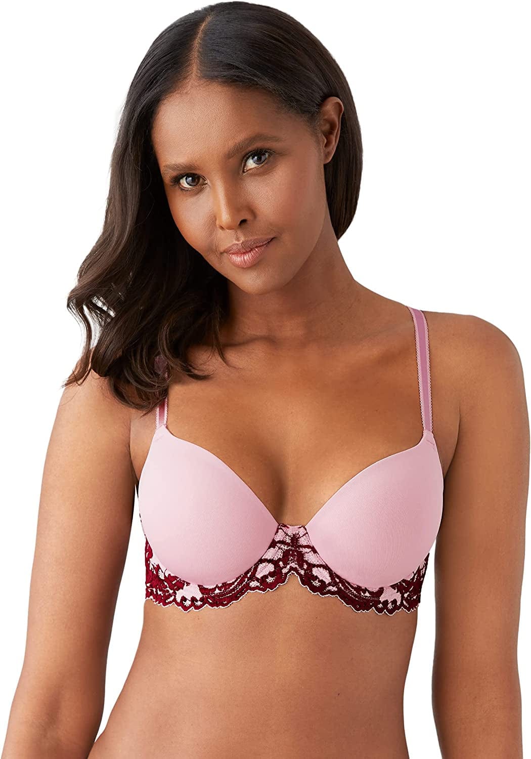 Wacoal Women'S Instant Icon Contour Bra Fragrant Lilac/Pickled Beet / 32DD