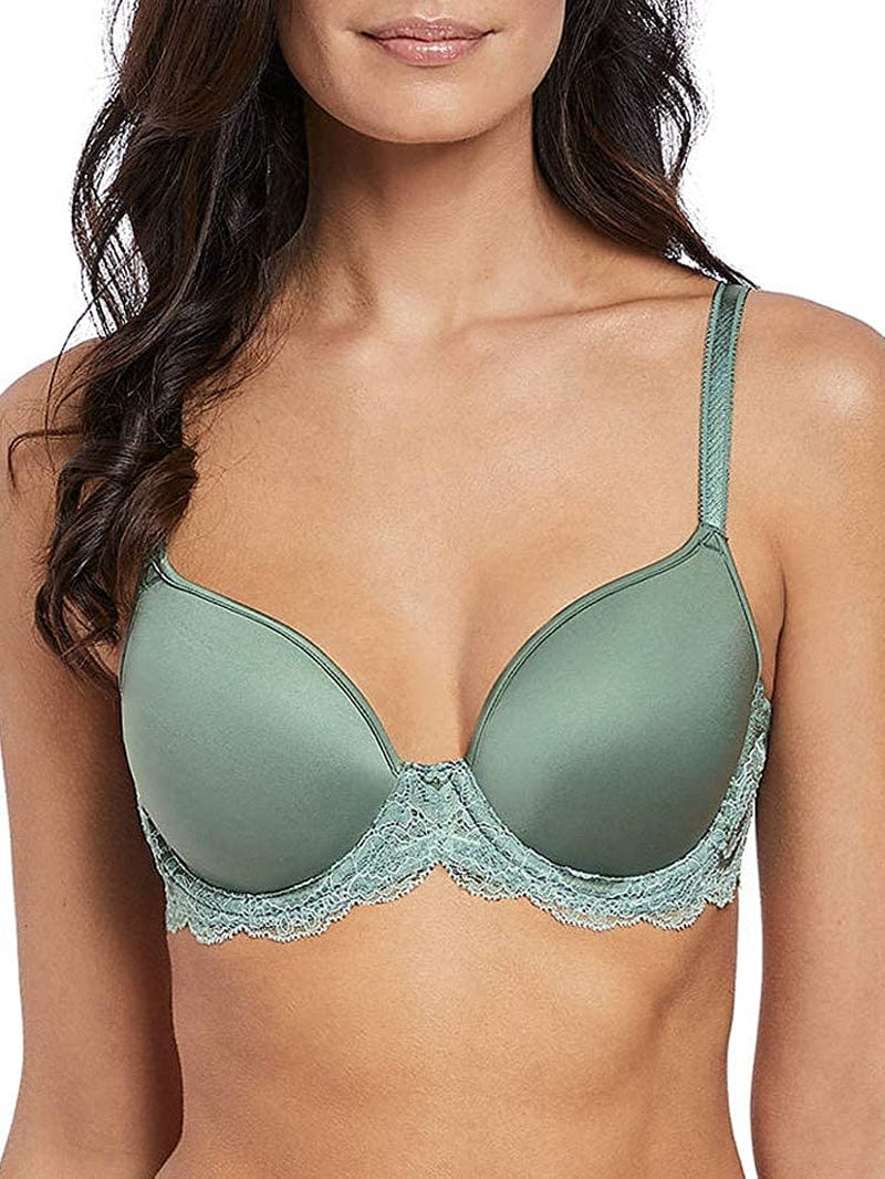 Wacoal Women'S Lace Affair T-Shirt Bra Balsam Green/Slate / 40D