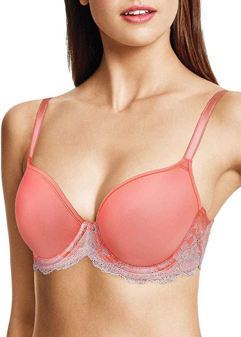 Wacoal Women'S Lace Affair T-Shirt Bra Desert Flower/Wind Chime / 38C