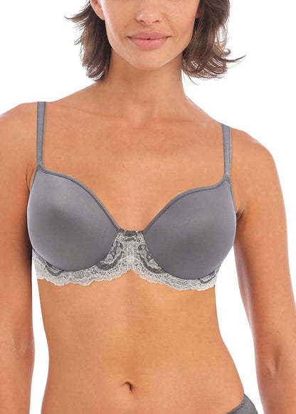 Wacoal Women'S Lace Affair T-Shirt Bra Quiet Shade/Wind Chime / 36D