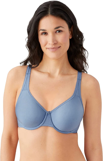Wacoal Women'S plus Size Full Figure Basic Beauty Underwire Bra Country Blue / 40C