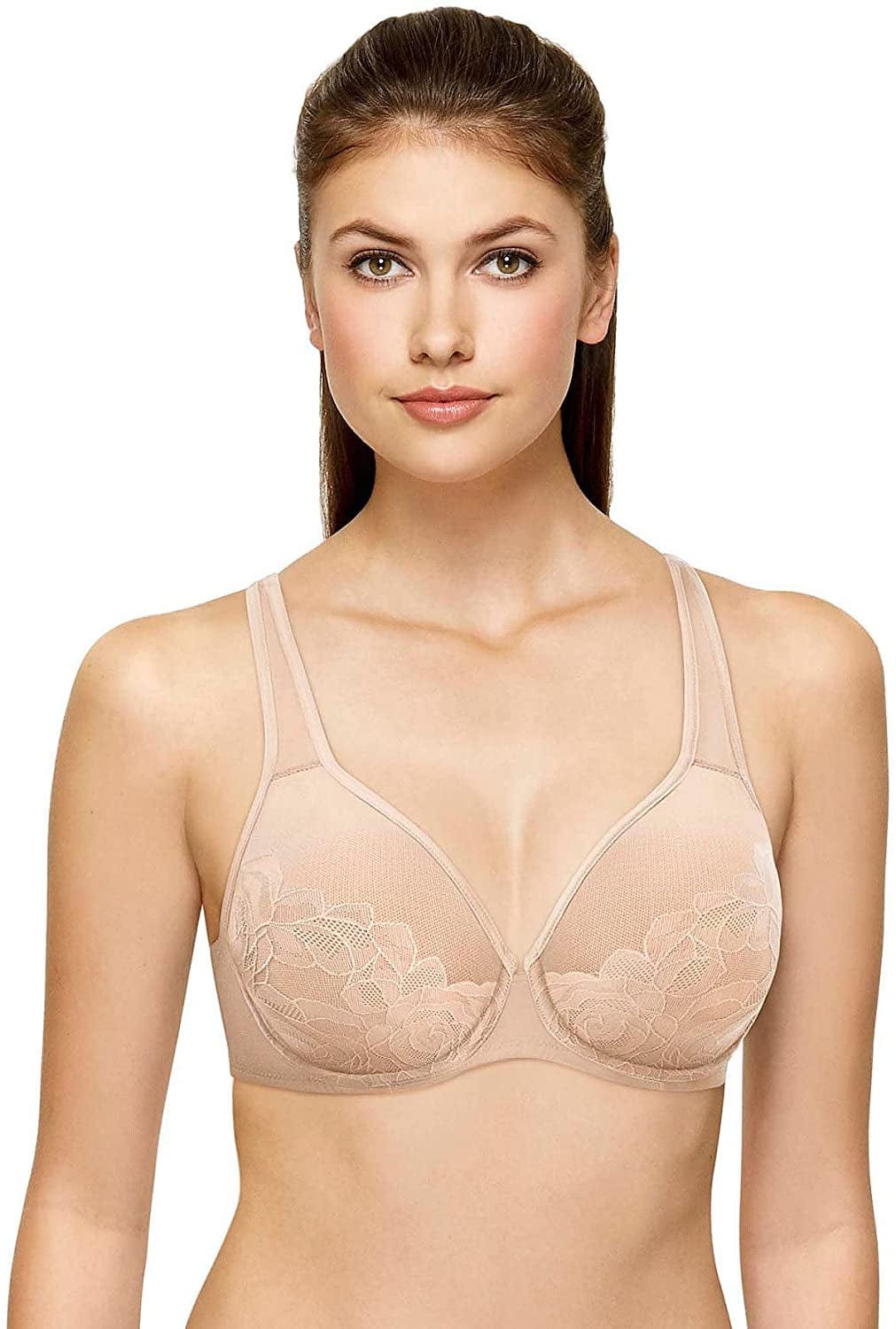 Wacoal Women'S plus Size Stark Beauty Underwire Bra Sand / 40D