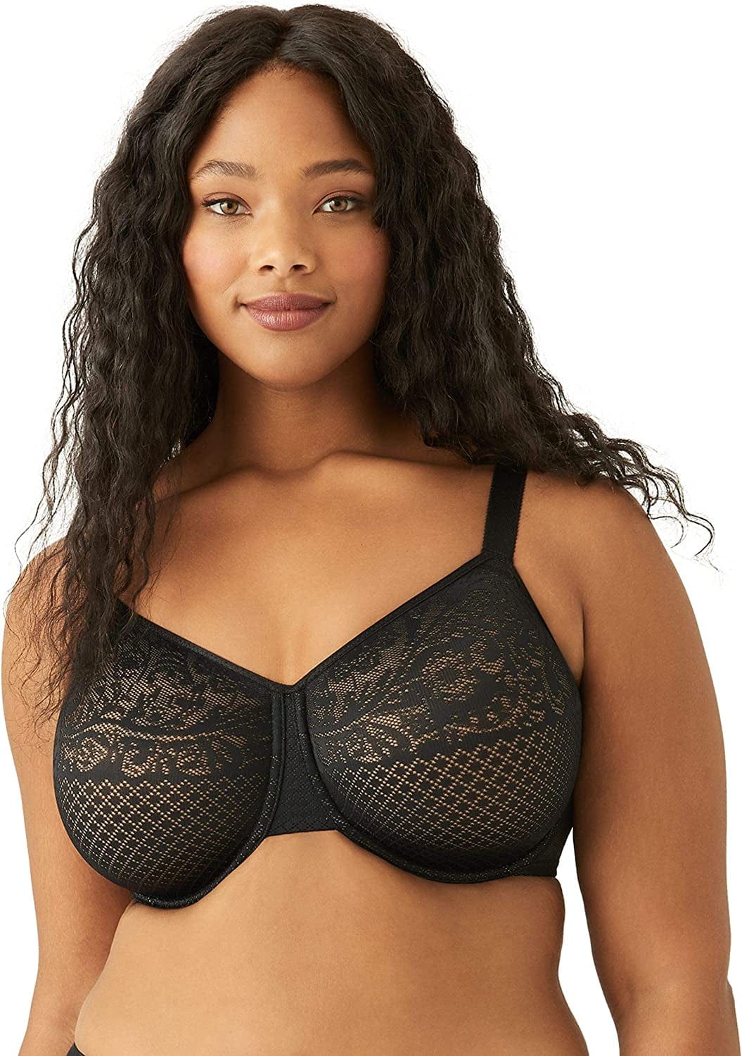 Wacoal Women'S plus Size Visual Effects Minimizer Bra Black / 36G