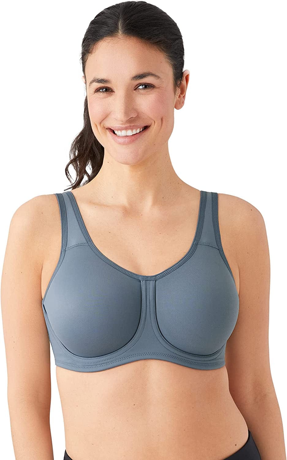 Wacoal Women'S Underwire Sport Bra Folkstone Gray / 32G