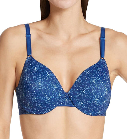 Warner'S This Is Not a Bra T-Shirt Bra Limoges Floral / 40D