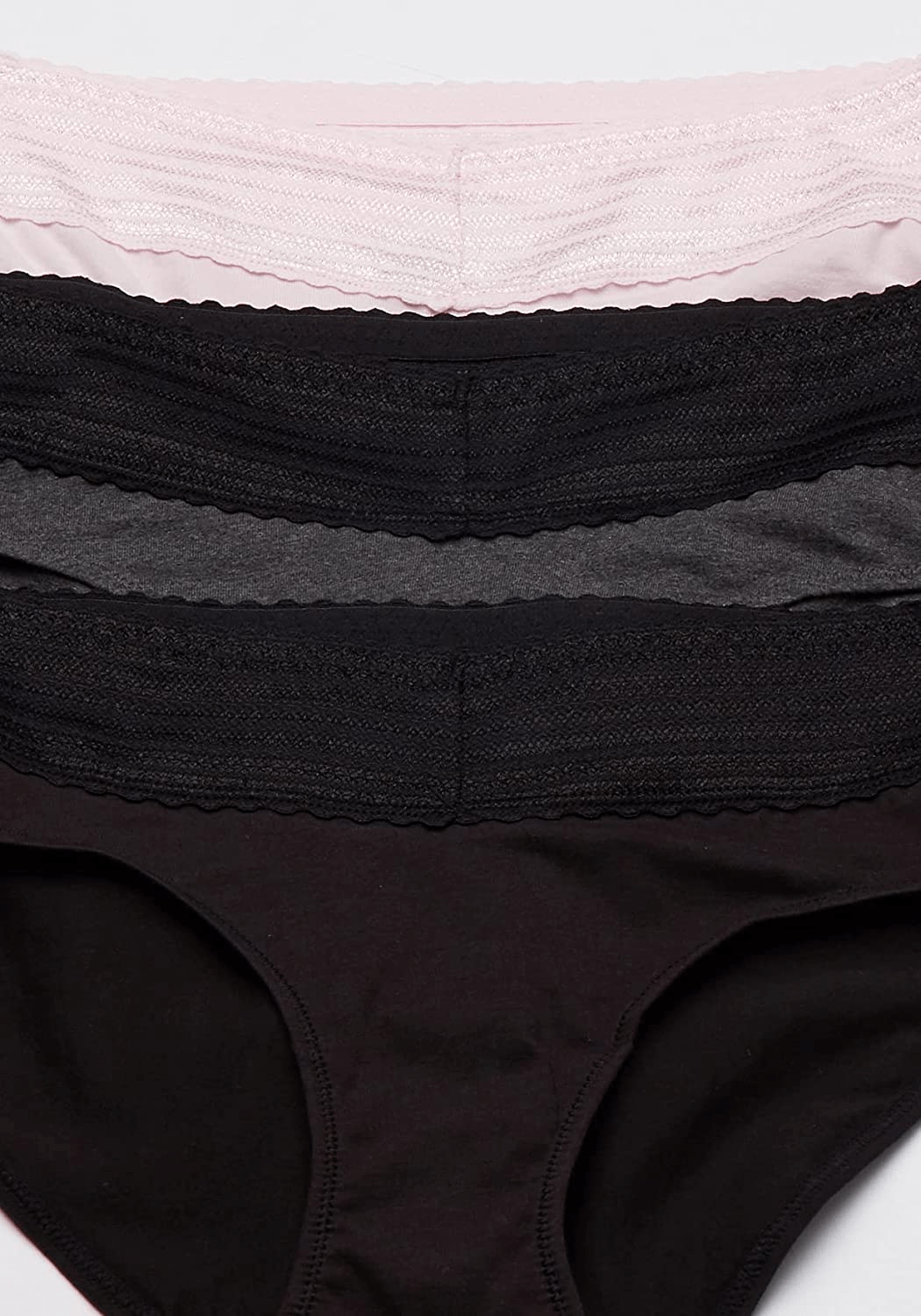 Warner'S Women'S Blissful Benefits No Muffin Top 3 Pack Hipster Panties Apparel & Accessories > Clothing > Underwear & Socks > Underwear Warner's   