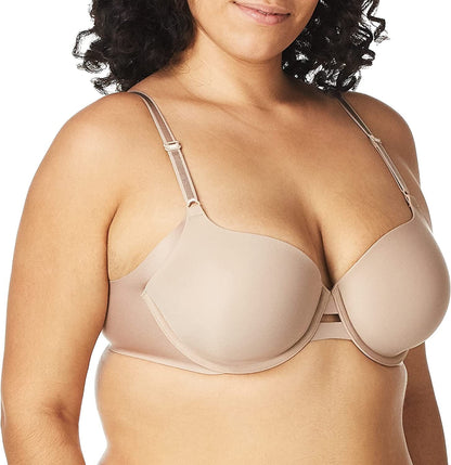 Warner'S Women'S Blissful Benefits Side Smoothing Underwire Bra Toasted Almond / 40C
