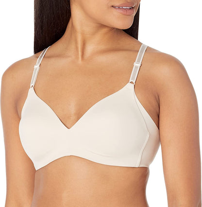 Warner'S Women'S Blissful Benefits Side Smoothing Wirefree Bra Butterscotch / 36C