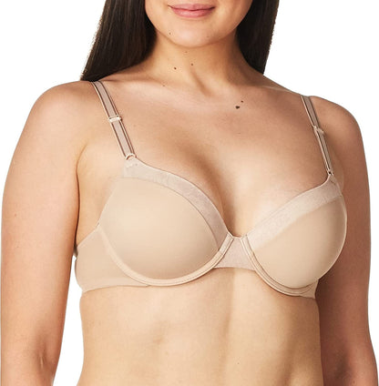 Warner'S Women'S Blissful Benefits Smooth Look Underwire Lightly Lined T-Shirt Bra Rf5041W