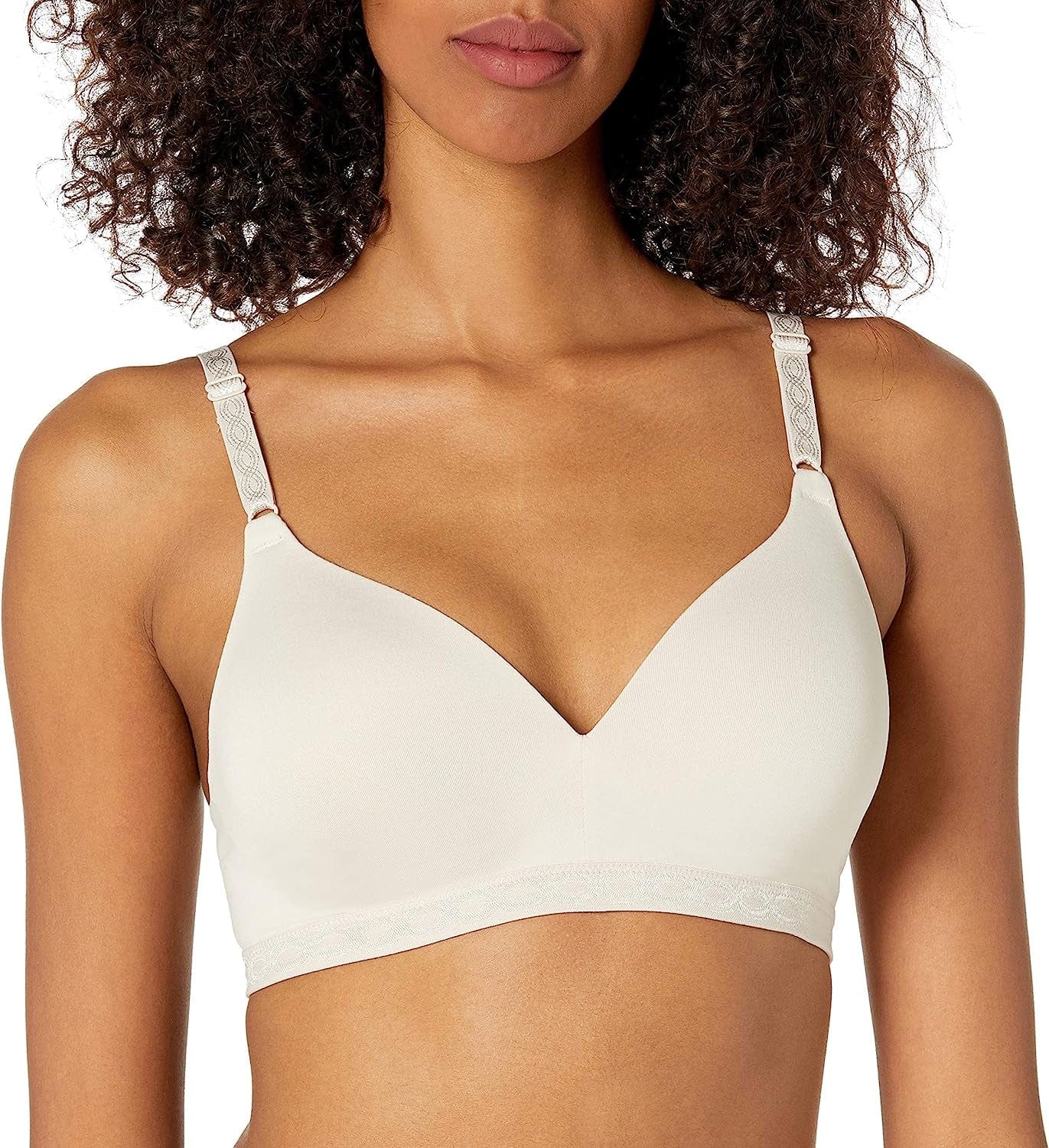 Warner'S Women'S Blissful Benefits Super Soft Wireless Lightly Lined Comfort Bra Rm1691W Butterscotch / 38B