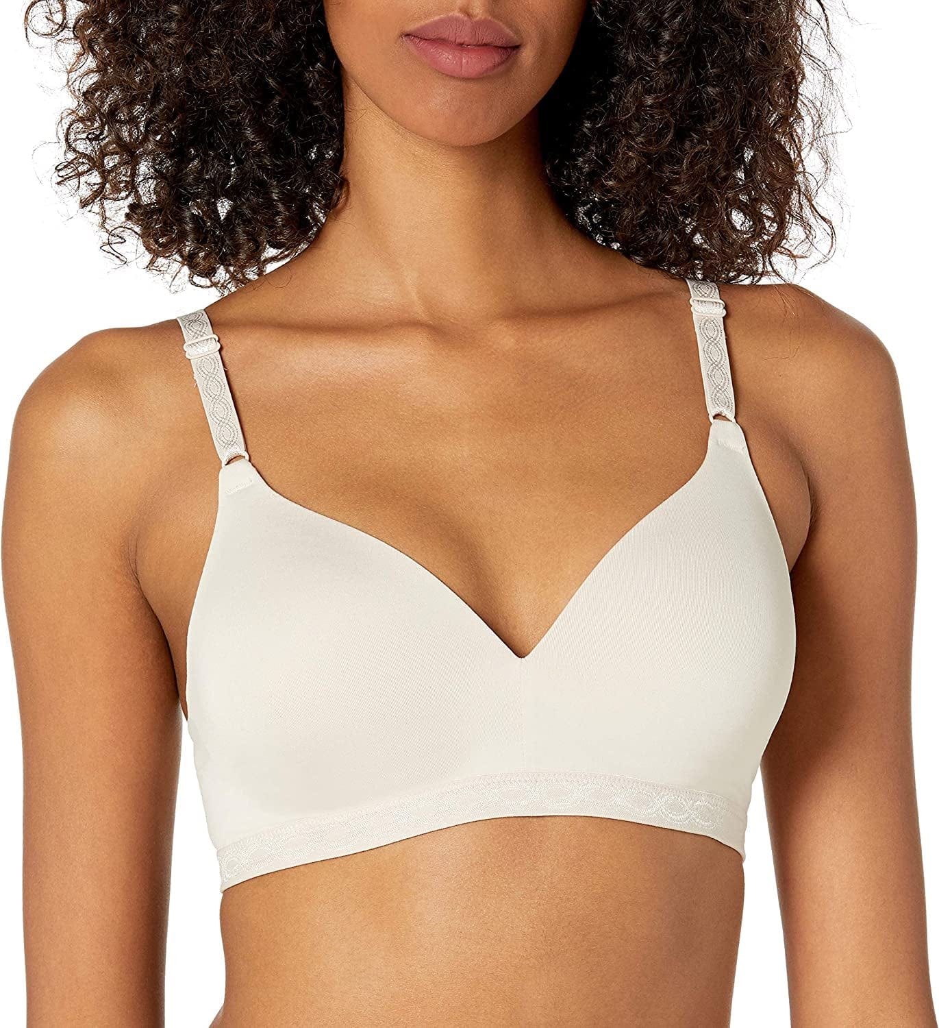Warner'S Women'S Blissful Benefits Super Soft Wireless Lightly Lined Comfort Bra Rm1691W Butterscotch / 34C