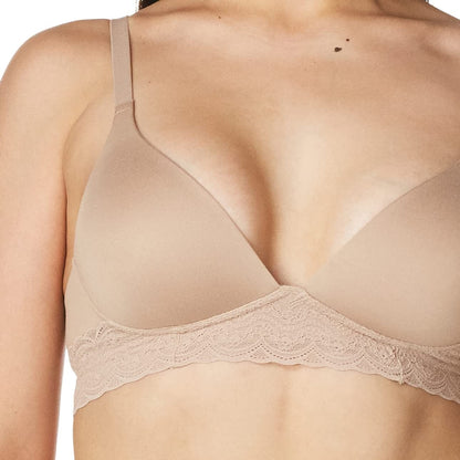 Warner'S Women'S Blissful Benefits Ultrasoft with Lace Wirefree Contour Bra