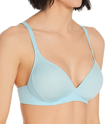 Warner'S Women'S Cloud 9 Super Soft, Naturally Shapes and Lifts Wireless Lightly Lined Convertible Comfort Bra Rm4781A Sea Angel / 36B