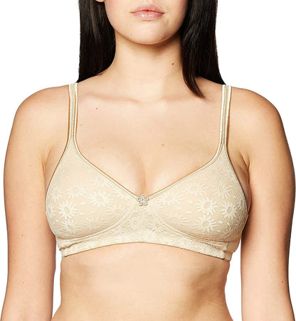Warner'S Women'S Daisy Lace Wire-Free Bra with Plushline