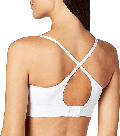 Warner'S Women'S Easy Does It Dig-Free Band with Seamless Stretch Wireless Lightly Lined Convertible Comfort Bra Rm0911A