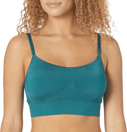 Warner's Women's Easy Does It No Dig Wire-Free Bra Atlantic Deep / Large