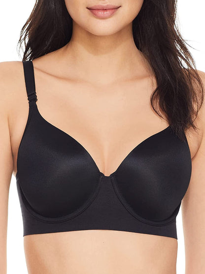 Warner'S Women'S Elements of Bliss Cushioned Underwire Lightly Lined Convertible T-Shirt Bra Ra2041A Black / 34C