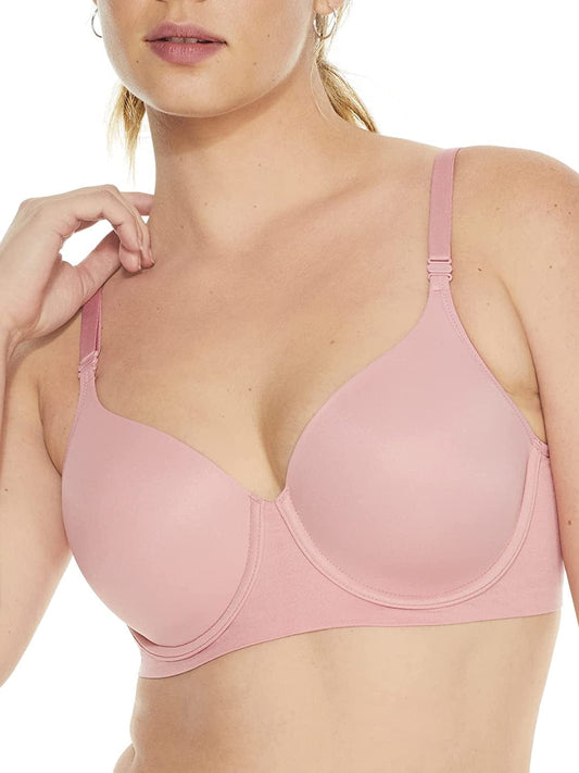 Warner'S Women'S Elements of Bliss Cushioned Underwire Lightly Lined Convertible T-Shirt Bra Ra2041A Brandied Apricot / 34C