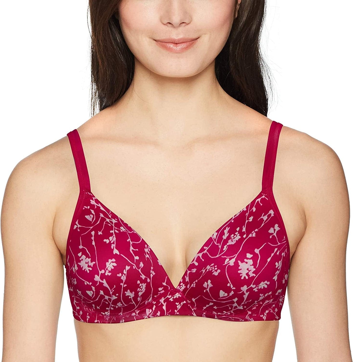 Warner'S Women'S Elements of Bliss Wirefree Lift Bra Cherries Jubilee Magic Vines / 1 / 36D