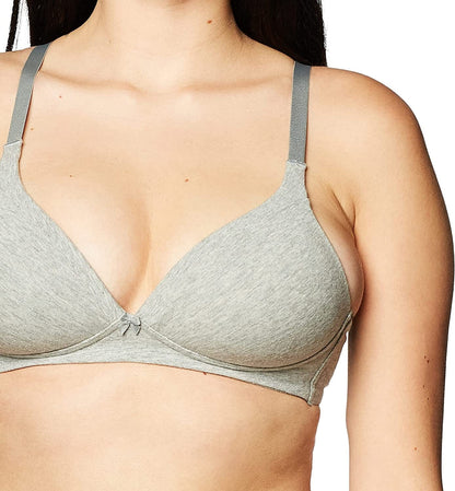 Warner'S Women'S Invisible Bliss Cotton Comfort Wireless Lift T-Shirt Bra Rn0141A