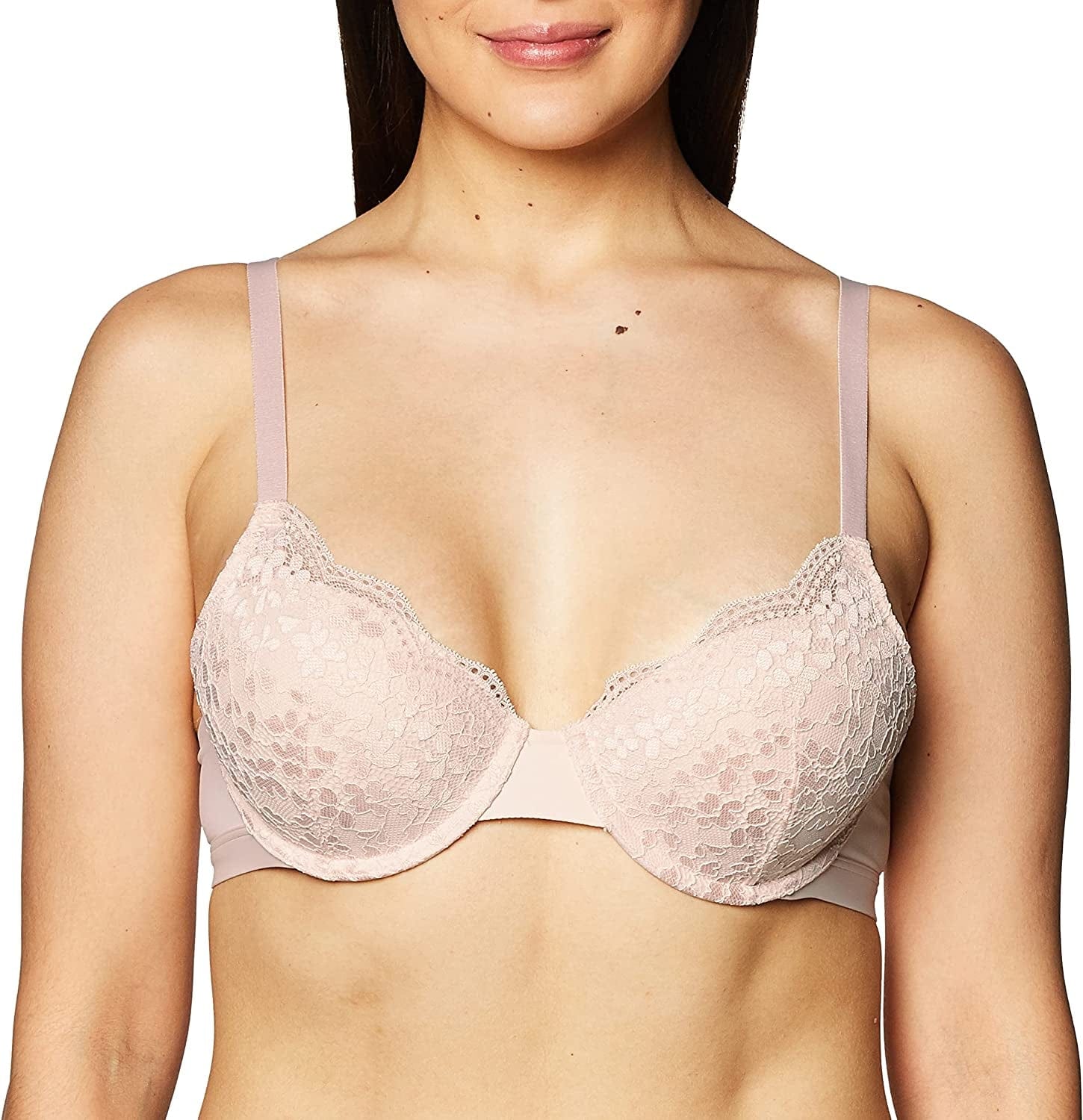 Warner'S Women'S Lace Escape Underwire Lightly Lined T-Shirt Bra Rf3341A
