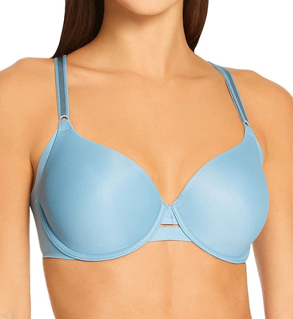 Warner'S Women'S No Side Effects Full Coverage Underwire Bra Cool Water / 38D