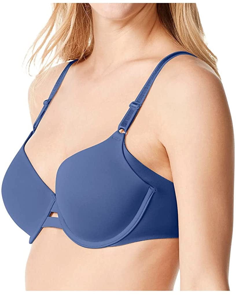 Warner'S Women'S No Side Effects Full Coverage Underwire Bra Coastal Fjord / 42C