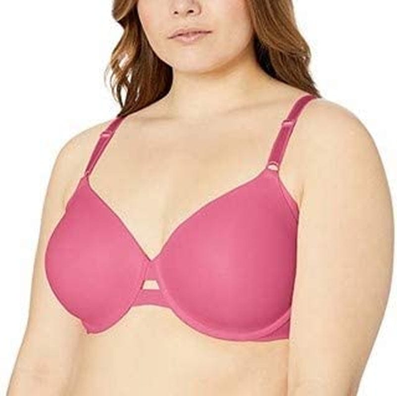 Warner'S Women'S No Side Effects Full Coverage Underwire Bra Phlox Pink / 36B