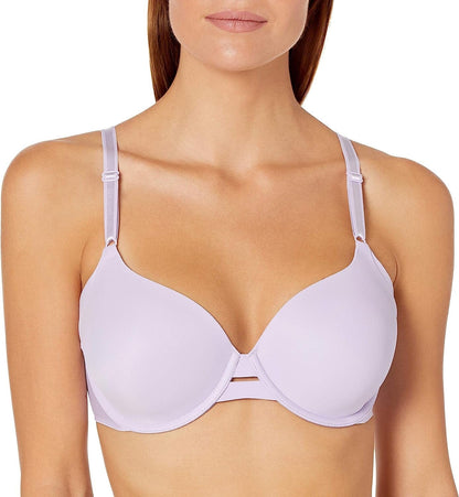 Warner'S Women'S No Side Effects Full Coverage Underwire Bra Lavendar Macaron / 34C