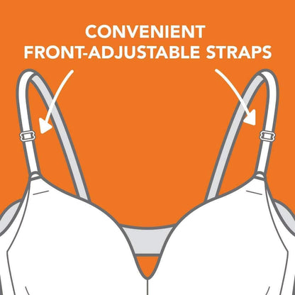 Warner'S Women'S No Side Effects Underarm-Smoothing Comfort Wireless Lightly Lined T-Shirt Bra 1056