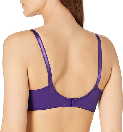 Warner'S Women'S No Side Effects Underarm-Smoothing Comfort with Breathable Mesh Underwire Lightly Lined T-Shirt Bra Ra3471A