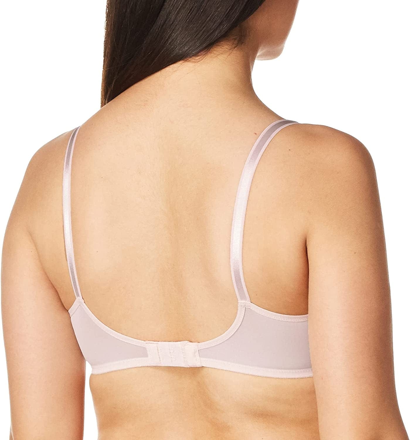 Warner'S Women'S No Side Effects Underarm-Smoothing Comfort with Breathable Mesh Underwire Lightly Lined T-Shirt Bra Ra3471A