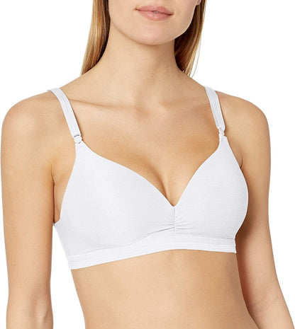 Warner'S Women'S Play It Cool Wire-Free with Lift Bra White / 38B