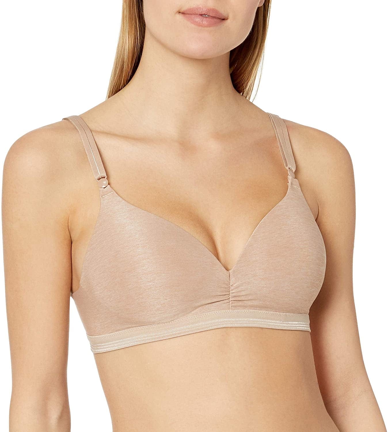 Warner'S Women'S Play It Cool Wire-Free with Lift Bra Toasted Almond / 38B