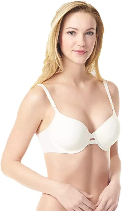 Warner'S Women'S plus Size Simply Perfect Underarm-Smoothing Comfort Underwire Lightly Lined T-Shirt Bra Ta4356 Beige / 34D