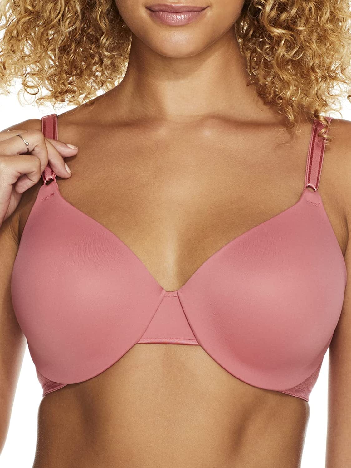 Warner’S Women’S This Is Not a Bra Full-Coverage Underwire Bra Baroque Rose / 36B