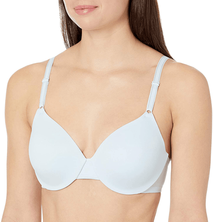 Warner’s Women’s This Is Not A Bra Full-Coverage Underwire Bra Keepsake Blue / 40C