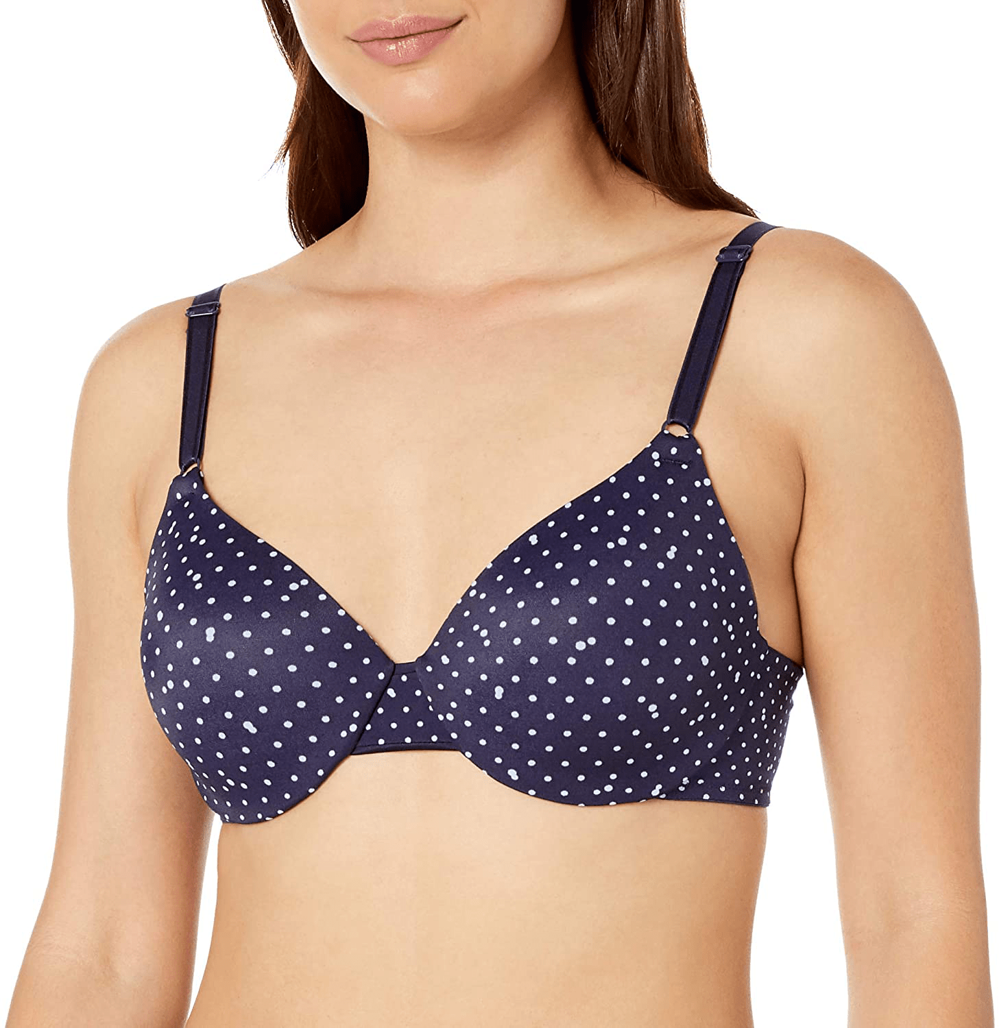 Warner’s Women’s This Is Not A Bra Full-Coverage Underwire Bra Displaced Dot / 40D