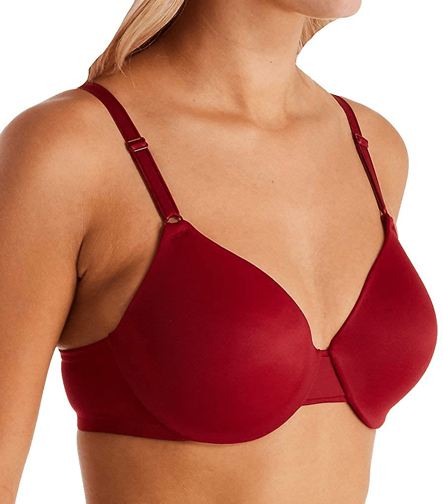 Warner’s Women’s This Is Not A Bra Full-Coverage Underwire Bra Biking Red / 36C